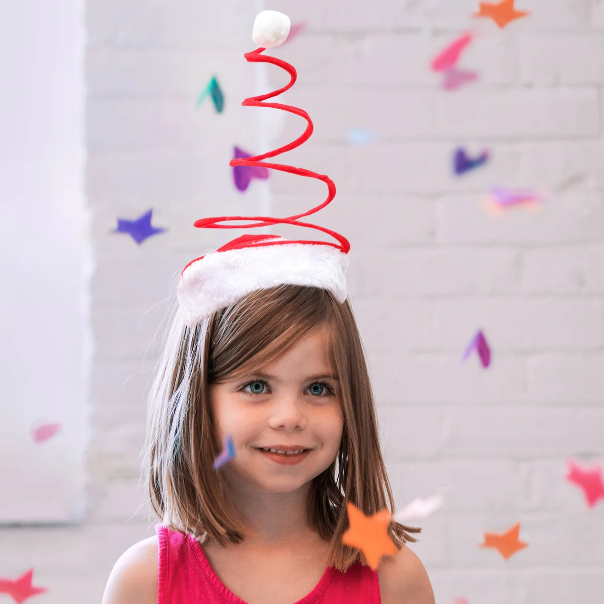 

Red Christmas Santa Hats Premium Fabric Comfortable Christmas Party Hats Santa Claus Cap Holiday Accessories