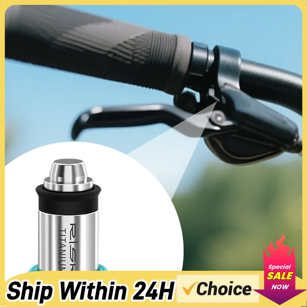 Bicycle Titanium Brake Lever Piston with Sealing Ring MTB Bike Disc Brake Lever Piston Repair Part for Magura MT2/4/5/6/7/8/HC