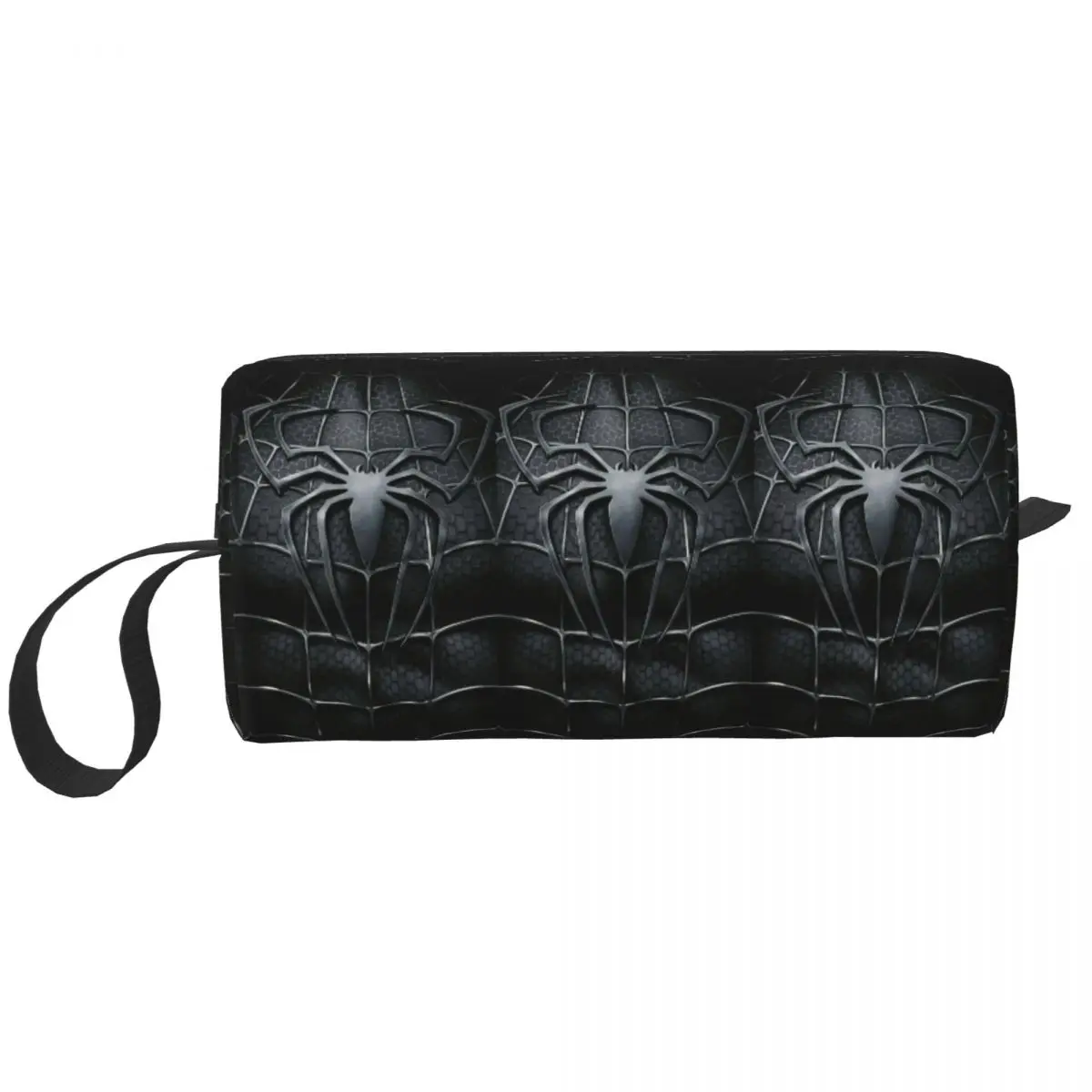 Spider Web Travel Bolsa de Higiene Pessoal Feminina, Organizador de Maquiagem Cosmética Bonito, Kit Dopp