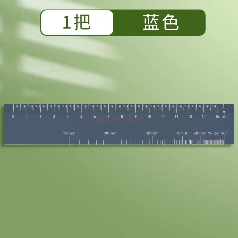 1pcs Ruler Multi functional Angle Ruler Universal Drawing Ruler Measuring Ruler Portable Plastic Ruler Drawing Tool