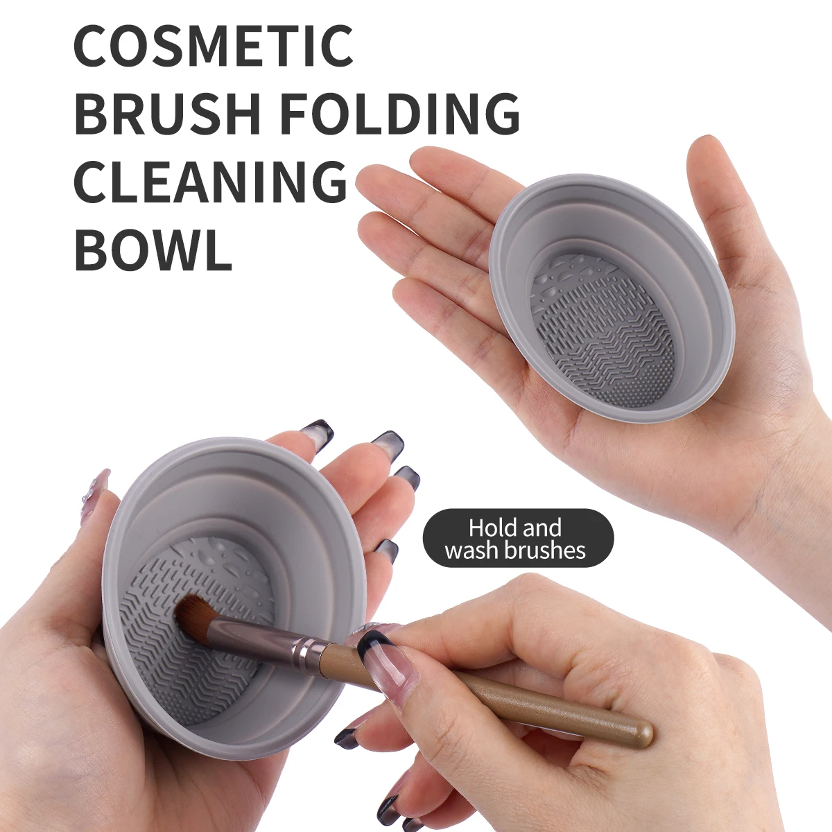 MAANGE 50-teiliges Make-up-Pinsel-Set, 30-teiliges Make-up-Pinsel mit Dreieck, Puderquaste, Beauty-Ei für Puder, Foundation, gemischte Schönheitswerkzeuge