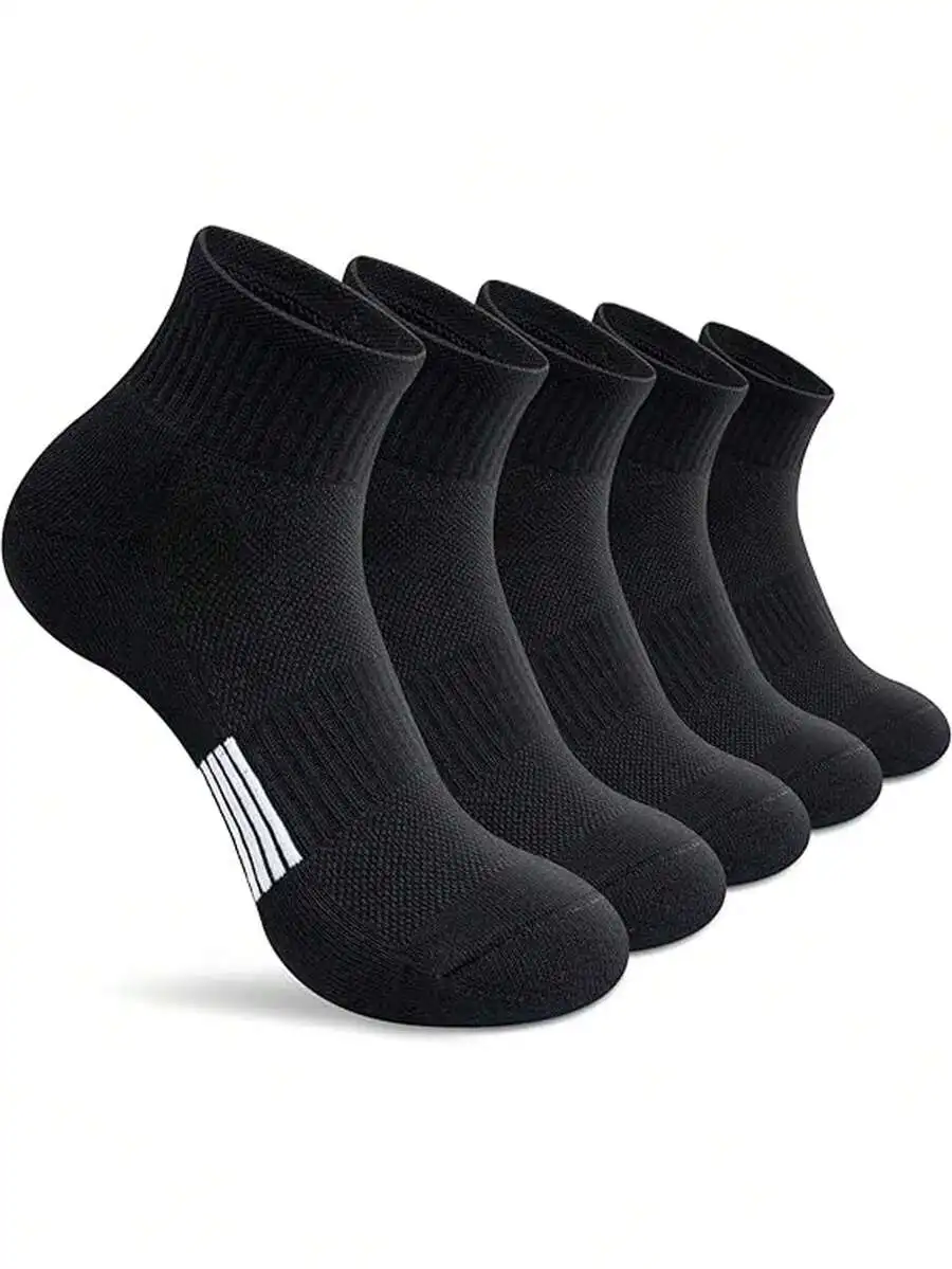 

Mens Ankle Socks Moisture Wicking Odor Resistant Sports Thin Socks