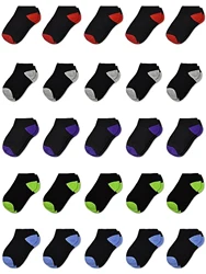 25 Pairs Toddler Socks Low Cut for Boys Girls(0-14 Years Old), 25Pairs Children Ankle Socks Set