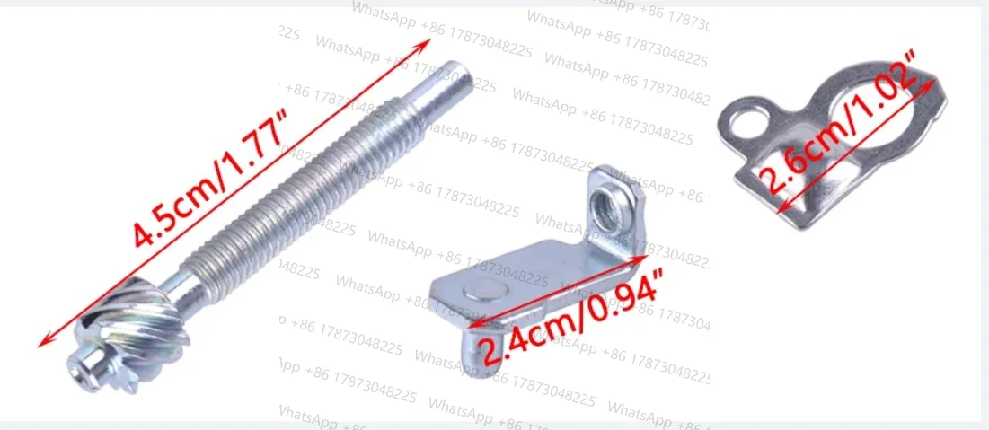 LETAOSK  2 Kit Chain Adjuster Tensioner Kit Fit for  MS261 MS280 MS341 MS441 038 MS461