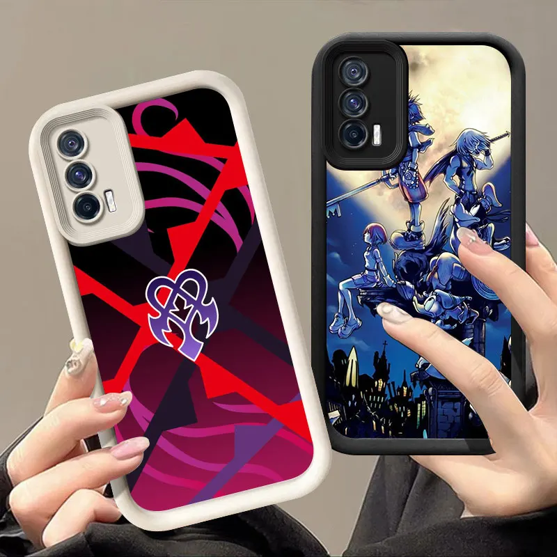 Kingdom Hearts Phone Case For VIVO V30 X80 X90 X100 Pro V29 V40 Y100 Y02 Y17 Y22 Y76 S Y03 Y21 Y27 Y28 Y35 Y36 Y72 Y75 Y78