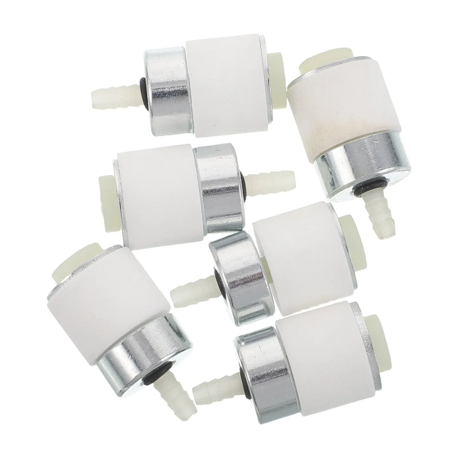 

Комплект из 6 сменных топливных фильтров для газонокосилок, бензопил и оборудования для обрезки деревьев - многоразовые, предотвращающие засорение, для бензиновых двигателей