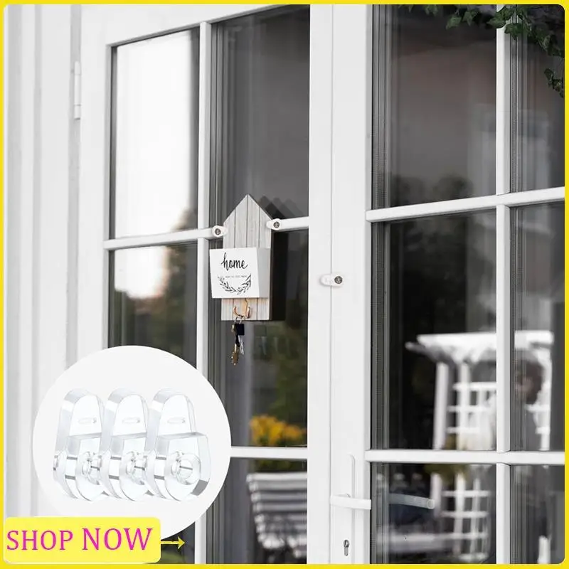 Especial 25 Pack Mirror Mounting Clips Kit, Round Mirror Hangers For Wall Glass Retainer Clips Kit Clear Mirror Mounting Clips