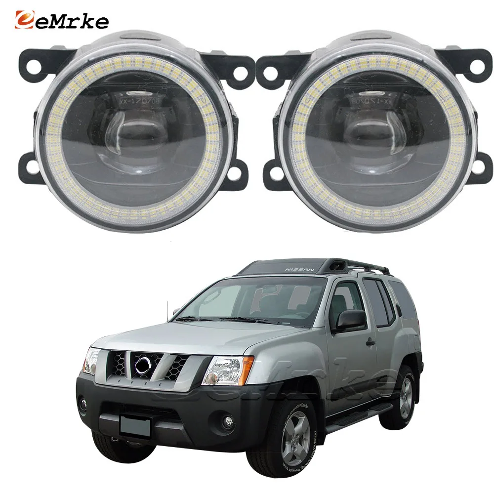 

Светодиодные противотуманные фары для Nissan Xterra N50 2005-2013 2014 2015 2006 с ангельскими глазами