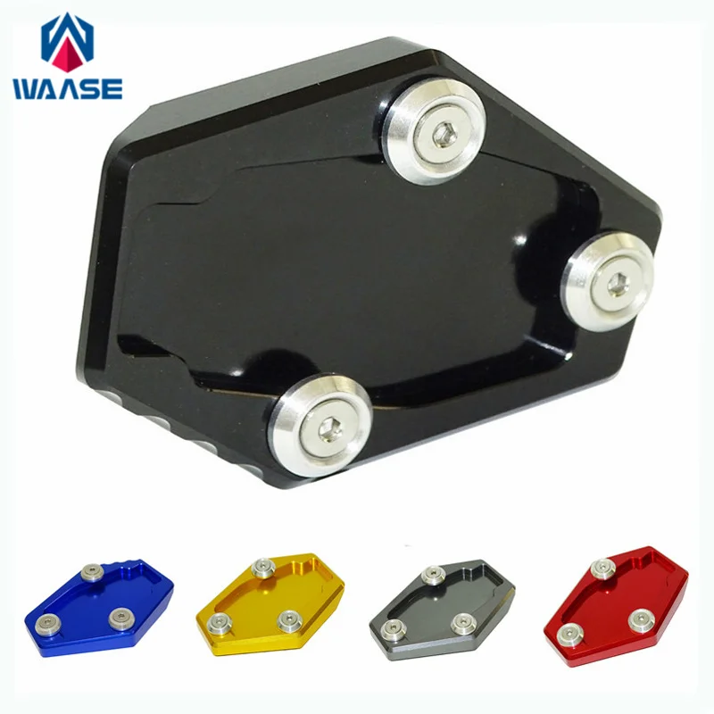 

WAASE мотоциклетные подножка боковая подставка удлинитель опорная пластина для DUCATI MONSTER 821 2014 2015 2016