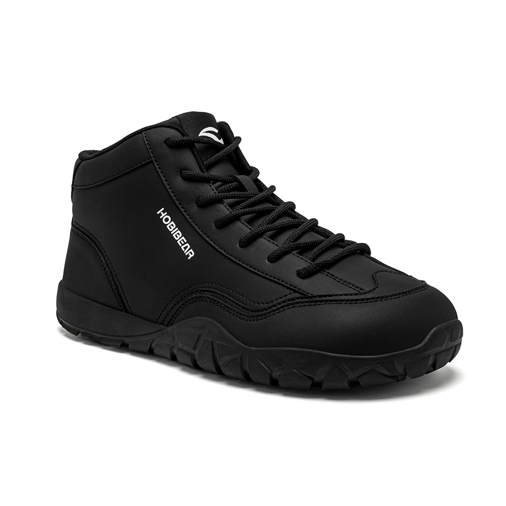 HOBIBEAR Mid-Top Wanderstiefel für Herren und Damen, breite Passform, Trailrunning-Sneaker, Outdoor-Wanderschuhe, rutschfeste Knöchelschuhe – Detail 9