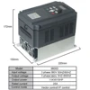 VFD AC 380V 400v 7.5kw 11KW 가변 주파수 드라이브 3 상 속도 컨트롤러 인버터 모터 VFD 인버터 주파수 변환기 5