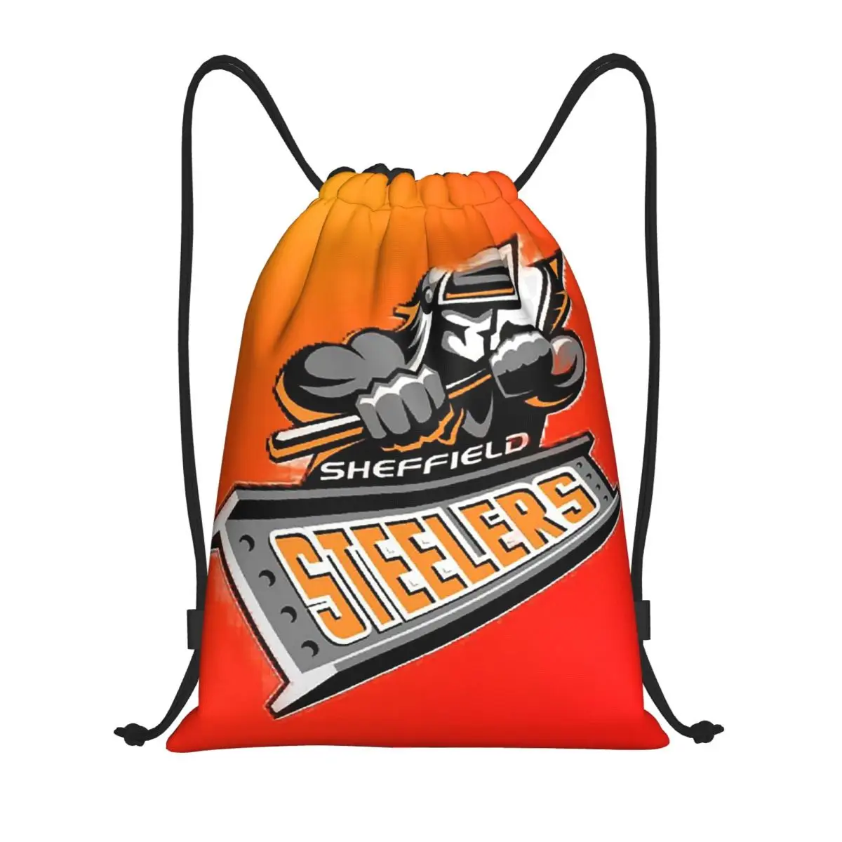 

Рюкзаки Sheffield Steelers: модные сумки на шнурке с карманами для мелочей, сумки для книг, для путешествий и студентов