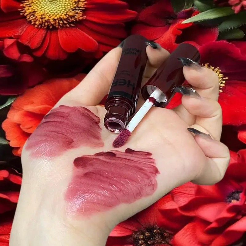 HERORANGE Shimmering Water-Glossy Mirror Lip Glaze, Moisturizing, Not Easy To Fade, Easy To Apply Lip Gloss Cosmetics