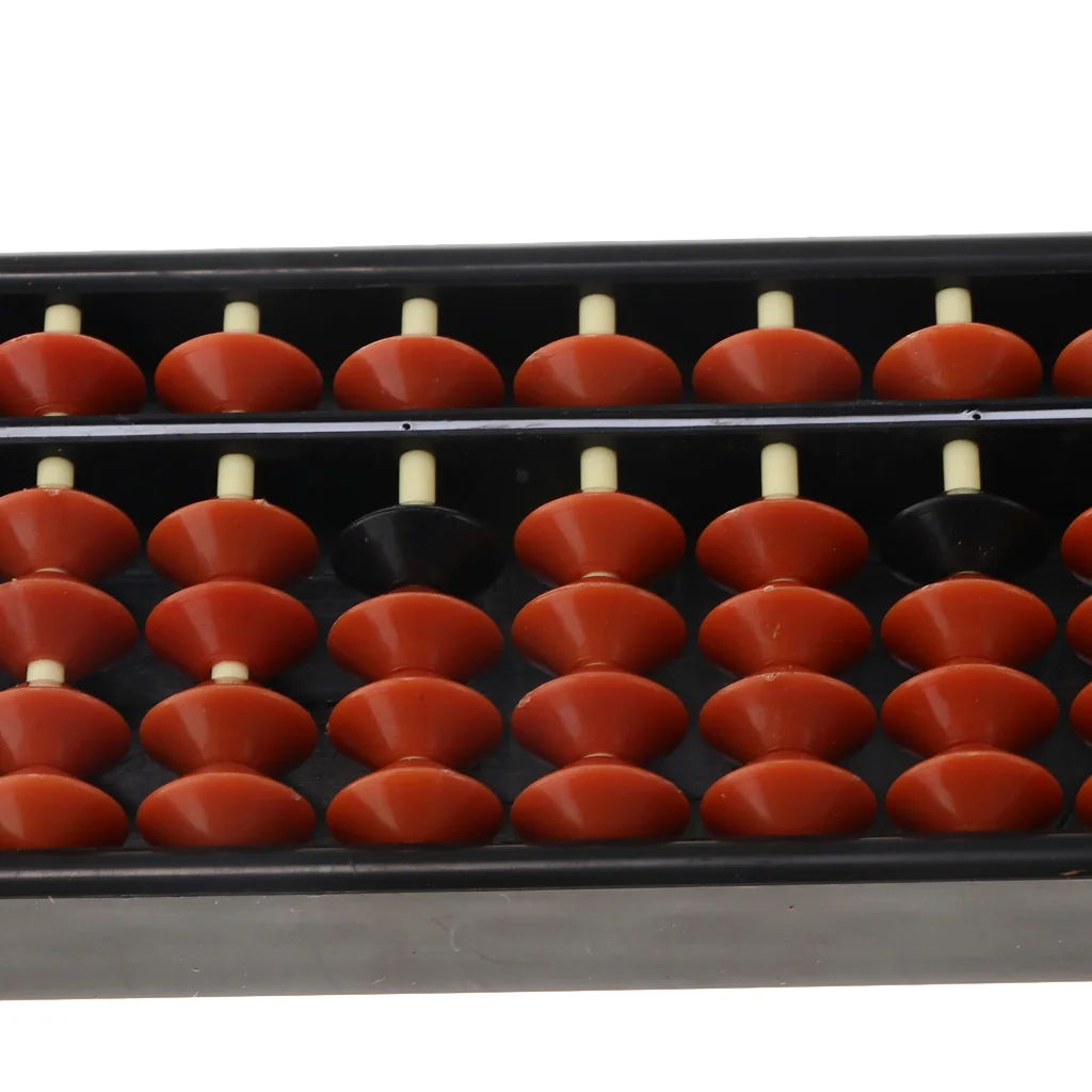 أداة عد الآلة الحسابية ذات الإطار البلاستيكي المعداد السوروبان مكونة من 15 رقمًا لتعليم الرياضيات المبكرة #6