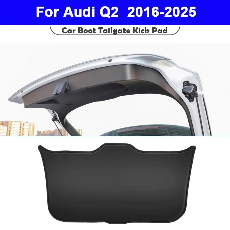 

For Volkswagen Multivan T7 2016-2025 Trunk Tailgate Guard Pad Leather Rear Trunk Door Protective Car Interior Accessories