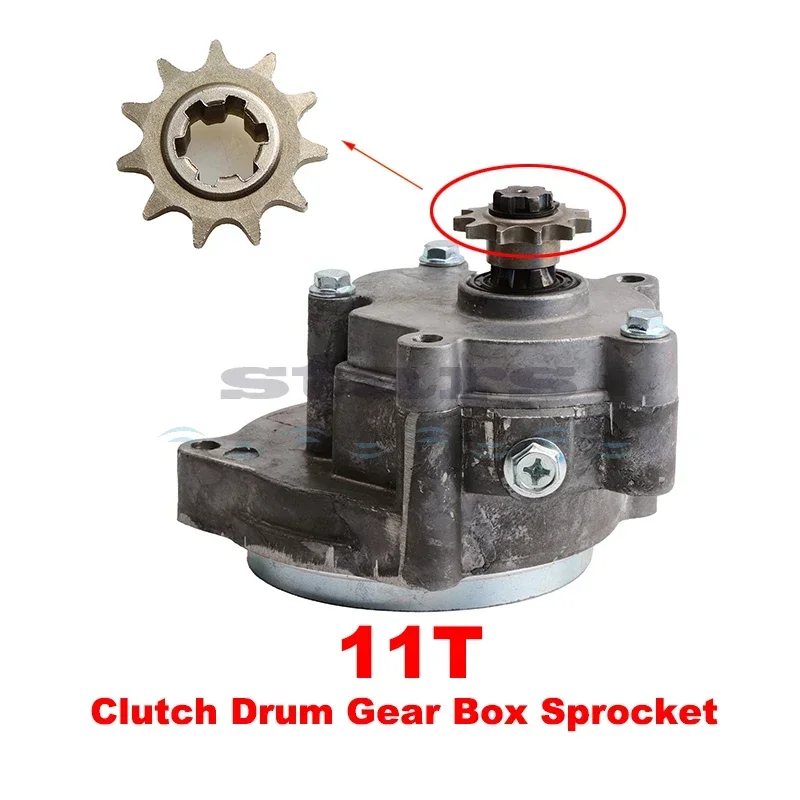 

T8F11T 14T 17T 20T Clutch Transmission Gearbox for 33cc 43cc 49cc 2 Stroke 4 Stroke Engine Go Kart Mini Motocross Scooter Xtreme