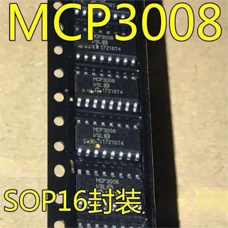 

5PCS MCP3008-I/SL MCP3008 SOP14 MCP3008-I/P DIP16 brand new original imported