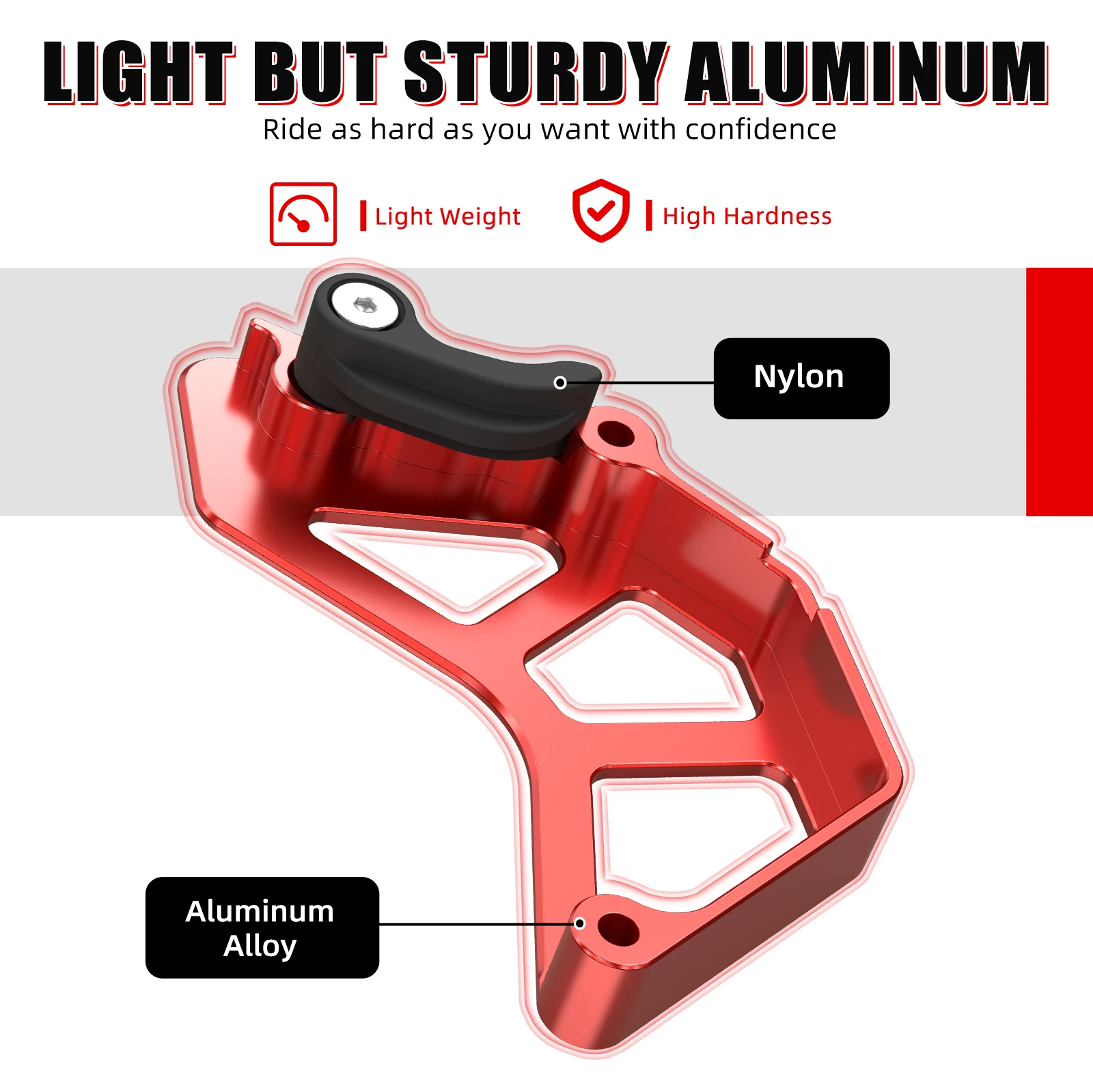 ヤマハラプター700用nicecncアルミ合金ケースセーバーチェーンガイド2006-2025 700 r 2009-2025 700 r se 2014-2025 1 s3-15421-00-00