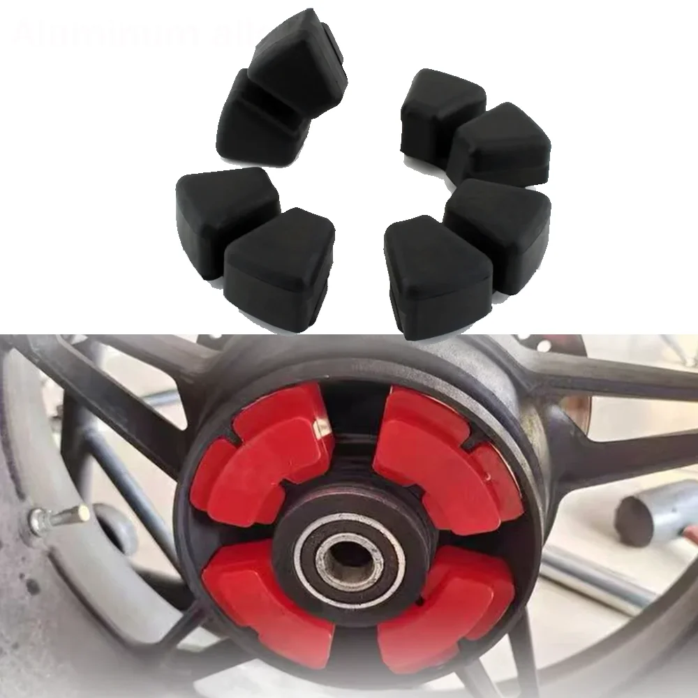 

4PCS Motorcycle Sprocket Hub Damper Rear Wheel Drive Rubber Buffer Set FOR CFMOTO 650NK MT TR GT 450NK 450 NK 450-NK