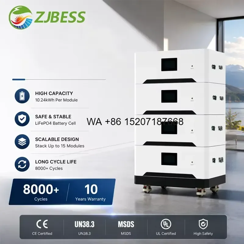 Wmwmnu for EN IEC 62619 Certified Home Energy Storage System 8000 Cycles Residential Backup Power 20kWh Stackable Lithium