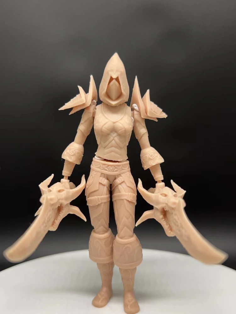 100mm Resin Model Assembly Kit Game Character (Stalker) Blood Tooth Set Model Detachable Unpainted (Free Shipping)