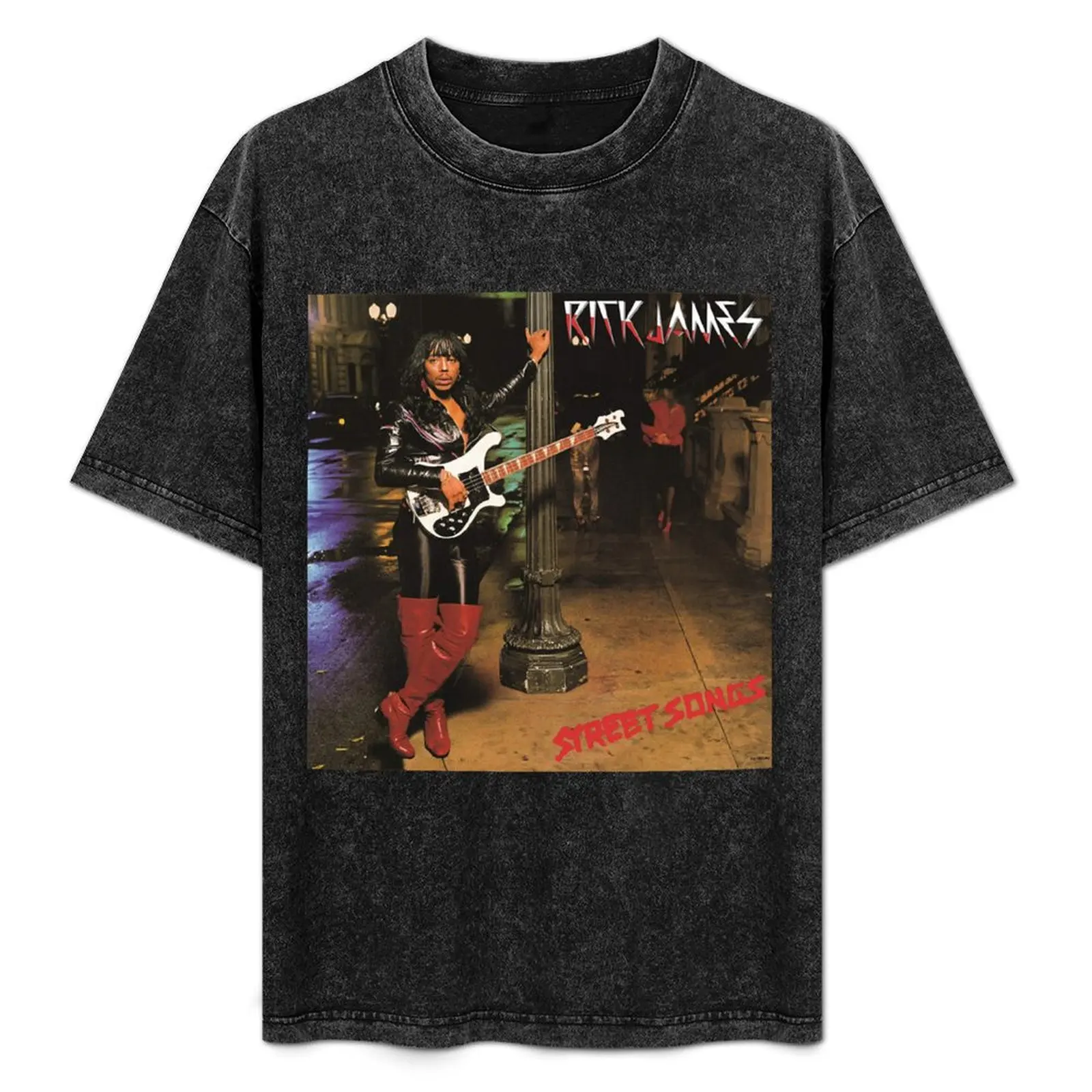 

Rick James album Classic T-Shirt Street Fashion Casual Tee Shirt
