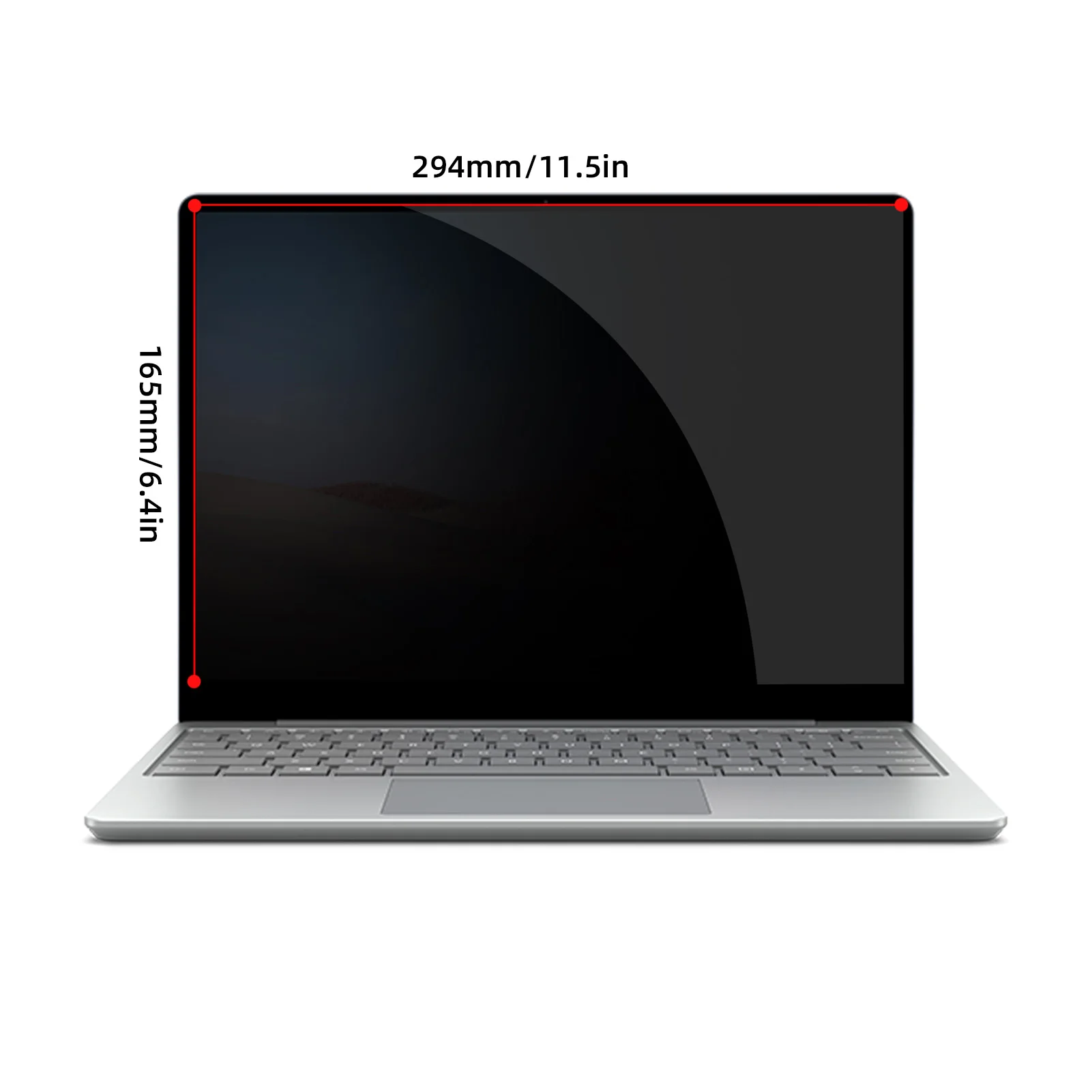 Universal Anti-Peeping Screen Protector 13.3-27 Inches Blue Light Blocking Monitor Filter for Computer/Laptop Snap-On Type Insta