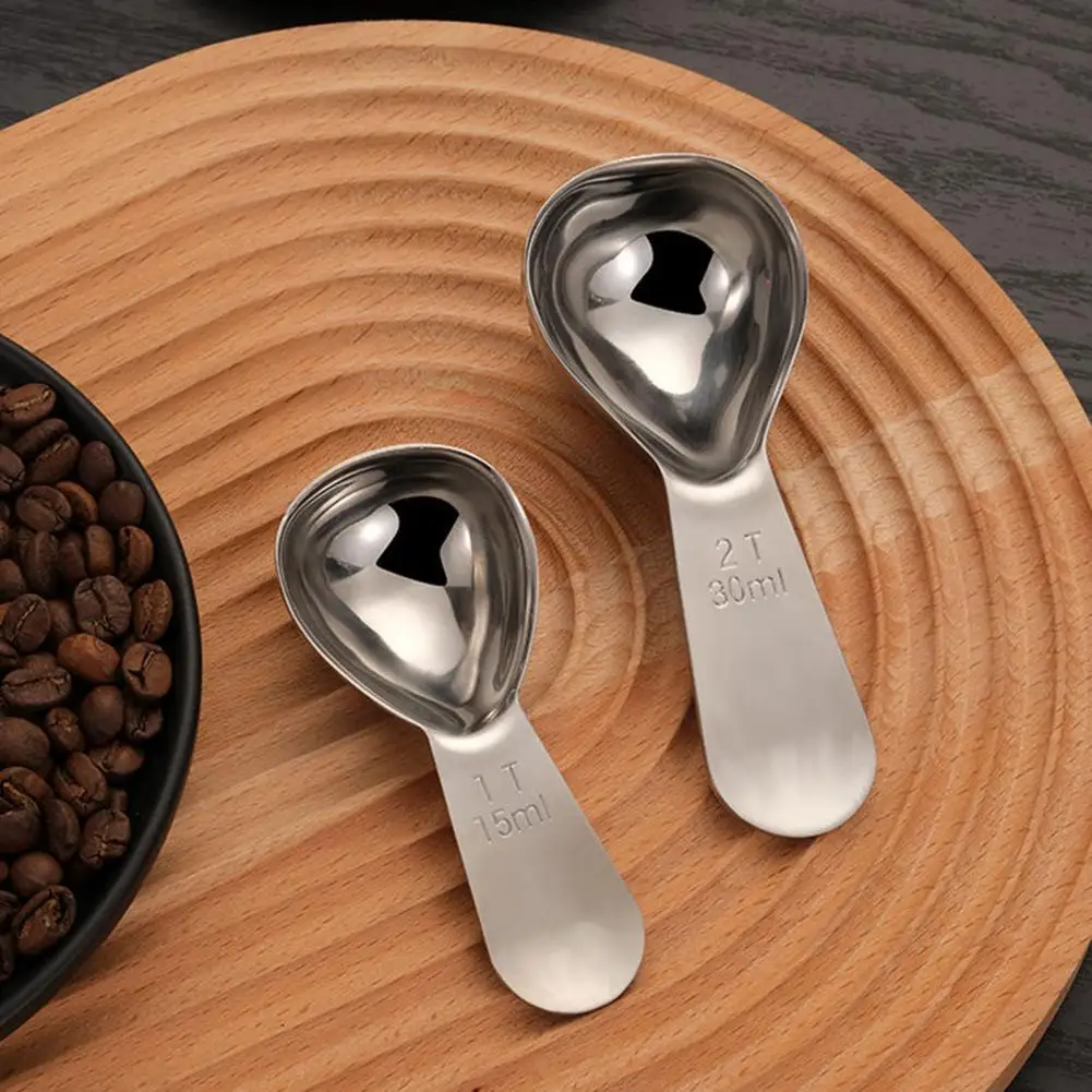 Food Grade Measuring Spoon Stainless Steel Measuring Spoon Premium Stainless Steel Coffee Measuring Spoon Set Accurate for Milk