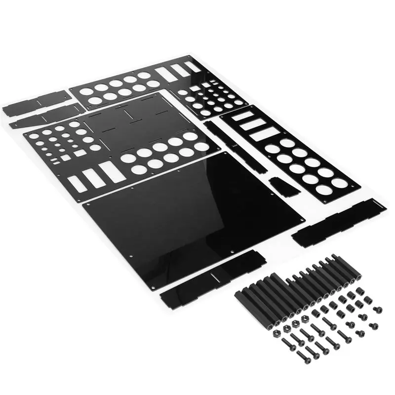 Hot Sale-For Workbench Organization Tool Storage Model Car Screwdriver Holder With Acrylic Stand Featuring Round Holes And Slots