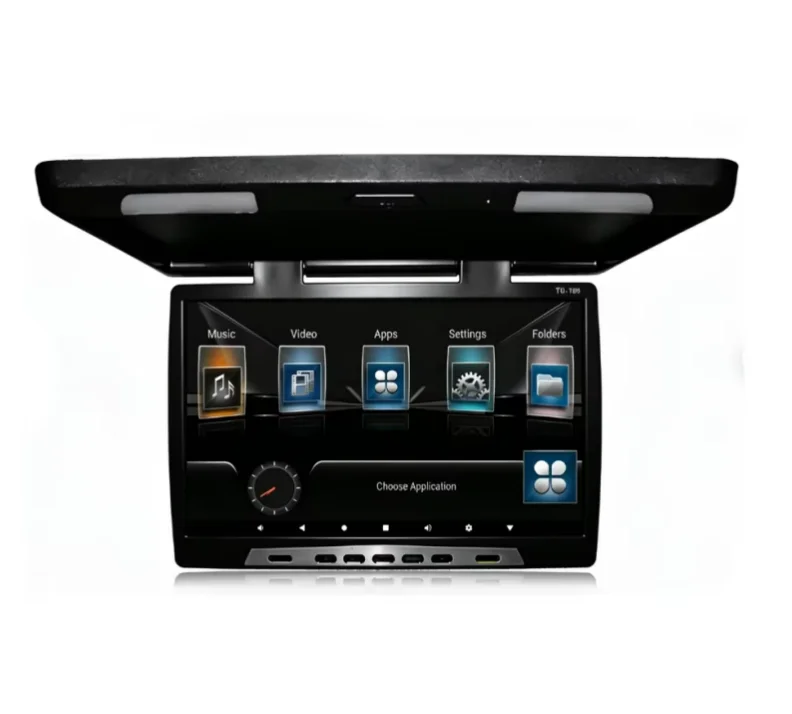 

Android 19-Inch HD Flip-Down Roof-Mounted Monitor with 1080P Screen USB/SD Media Player & TV for Bus/RV/Motorhome