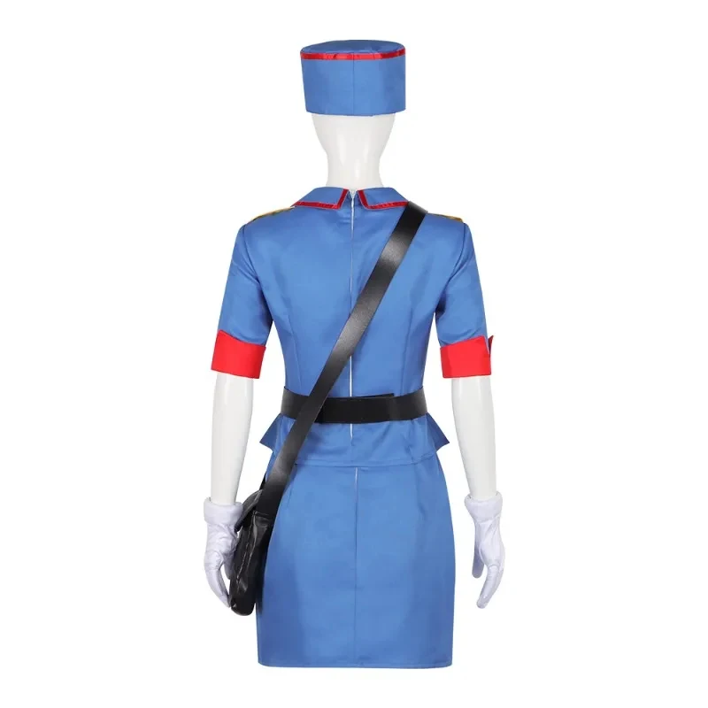 

Halloween Cosplay Costume ♥ Anime Officer Jenny Uniform Dress Hat Christmas Comic con Carnival Party New 2026 Surprise Clothing