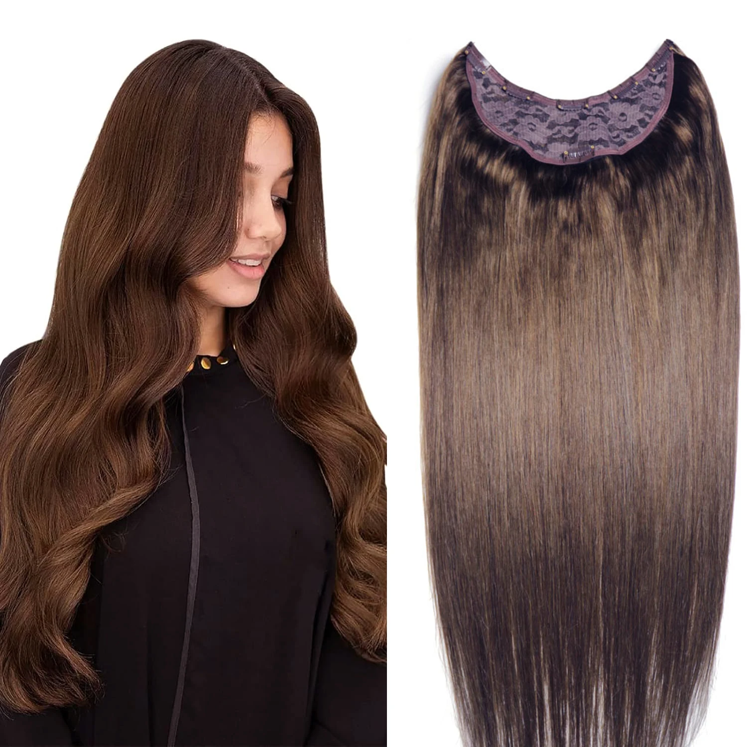 clips-in-100-brazilian-real-human-hair-extensions-16-26-remy-hair-100g-220g-one-piece-5-clips-in-big-u-set-chocala