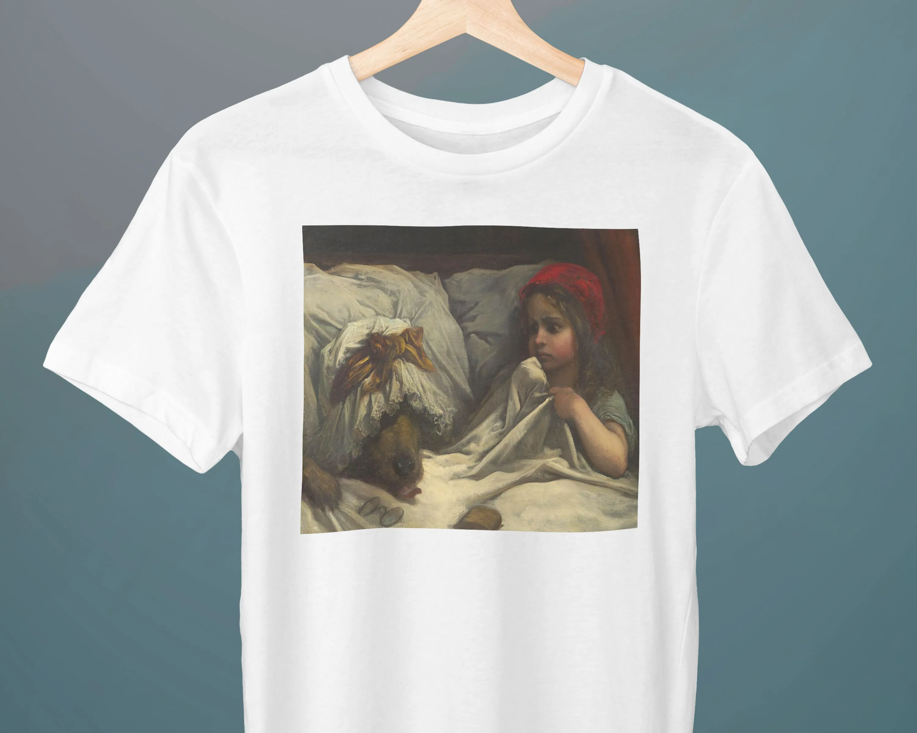 Little Red Riding Hood Gustave Dore Unisex T-shirt Art