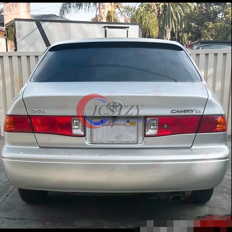 Für Toyota Camry 1998-2002 Spoiler ABS Glänzend Schwarz/Carbon Look Hinten Fenster Dach Spoiler Auto Styling
