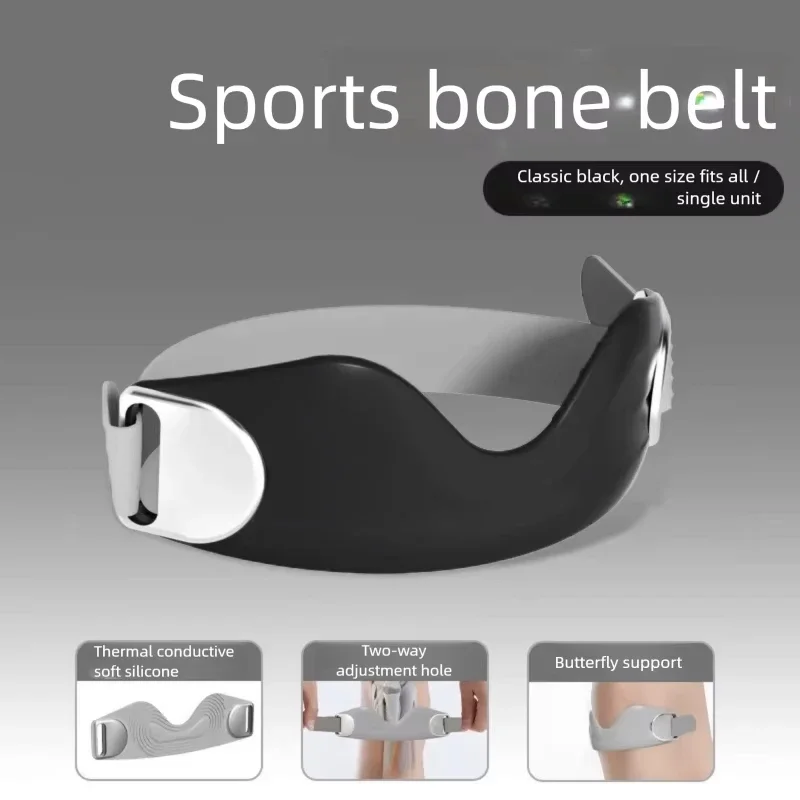 Dual-Adjustable Silicone Patellar Tendon Strap, 3D Airbag Knee Support for Running Cycling Badminton,V-Shaped Patella Stabilizer