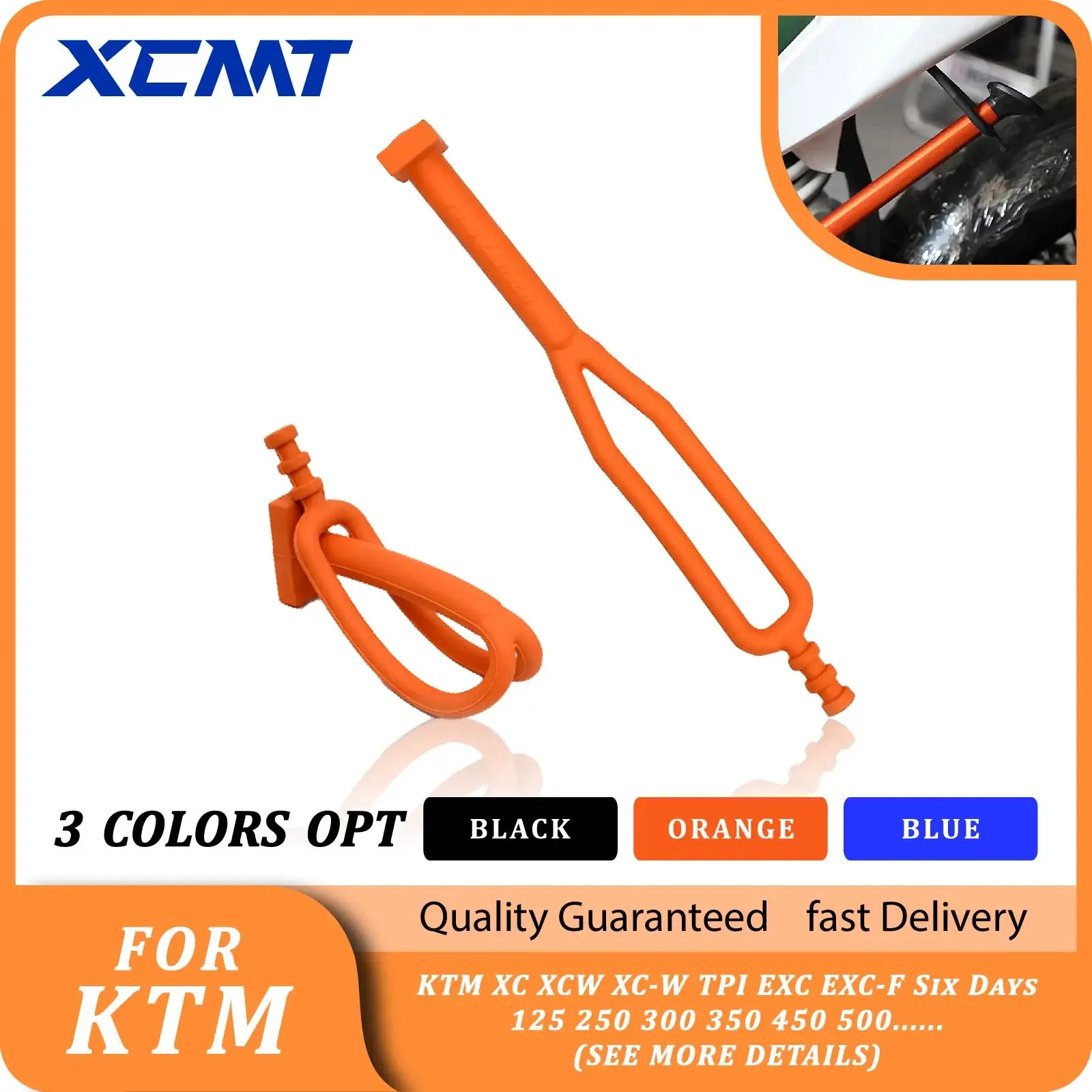 Gumowa podpórka boczna do motocrossu KTM XC XCW XC-W TPI EXC EXC-F Six Days 125 250 300 350 450 500 1998-2021 2022