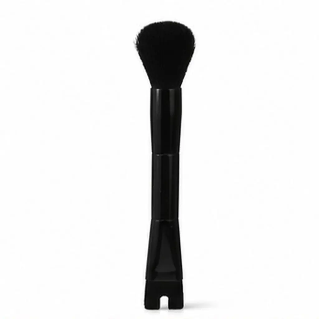 Dual Ended Nose Contour Brush U Shape Design for High Nose Bridge Effect Contour Powder Highlighter Setting Powder Face Makeup