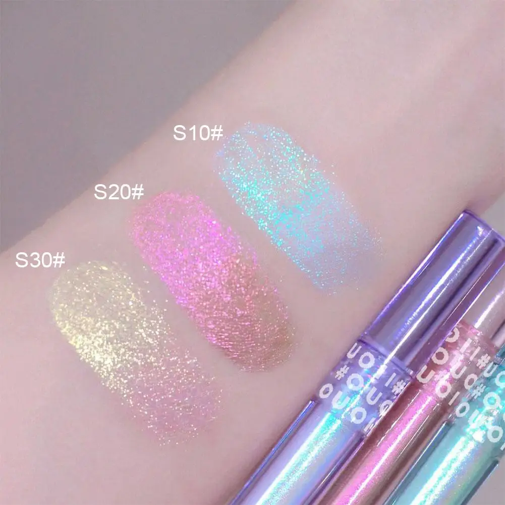 Gilded Fantasy Liquid Eye Shadow Stick Fine Shining Powder Pearl Lying Silkworm Liquid Eyeshadow Cosmetics 2.8g