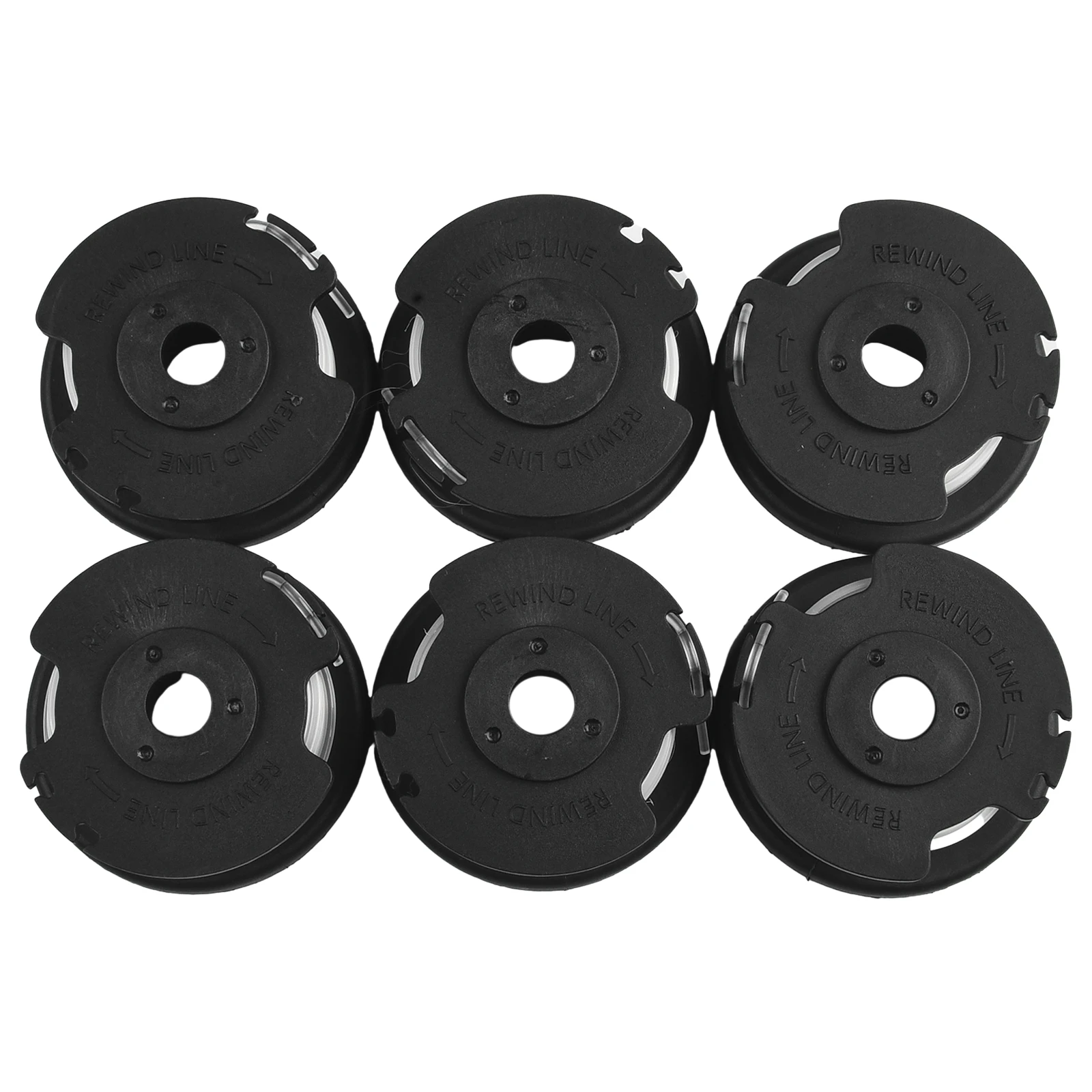 Trimmer Line 6 Pack for Hyper Tough Cordless String for trimmers Compatible with Model Numbers HT19-401-003-06 and
