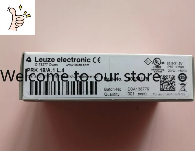 

IPRK 18/A.1 L.4 50034119 Новый оригинальный датчик LEUZE