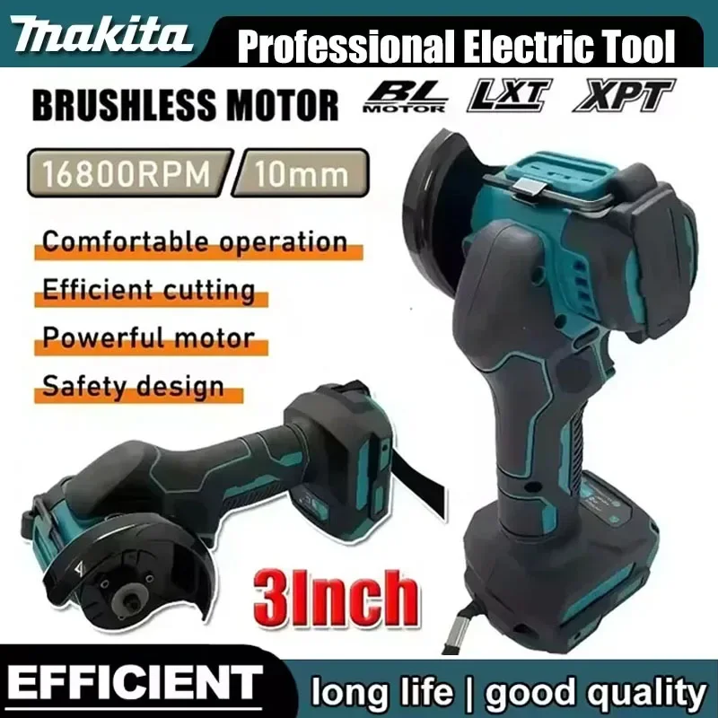 

Аккумуляторная угловая шлифмашина Makita 3 дюйма, беспроводная угловая шлифмашина 3 дюйма, электрический отрезной инструмент, циркулярная пила, электроинструмент