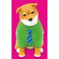 green sweater dog