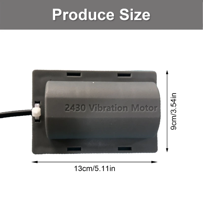 Sedia da 12 V cuscinetto motospilline vibrante tavolo da massaggio sedia motore alimentazione motore attrattore da