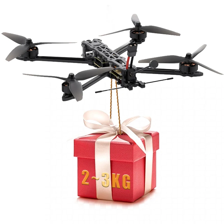 Kit de Drone de Course FPV à Longue Portée, 10 Pouces, avec Contrôleur FreKouFlight, Accessoires Essentiels