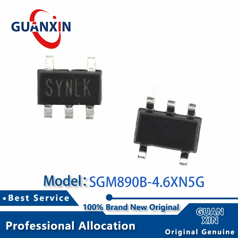 

100% New SGM890B-4.6XN5G SGM890B-4.6XN5G/TR SOT23-5 Marking SYN** SGM890B-4.6