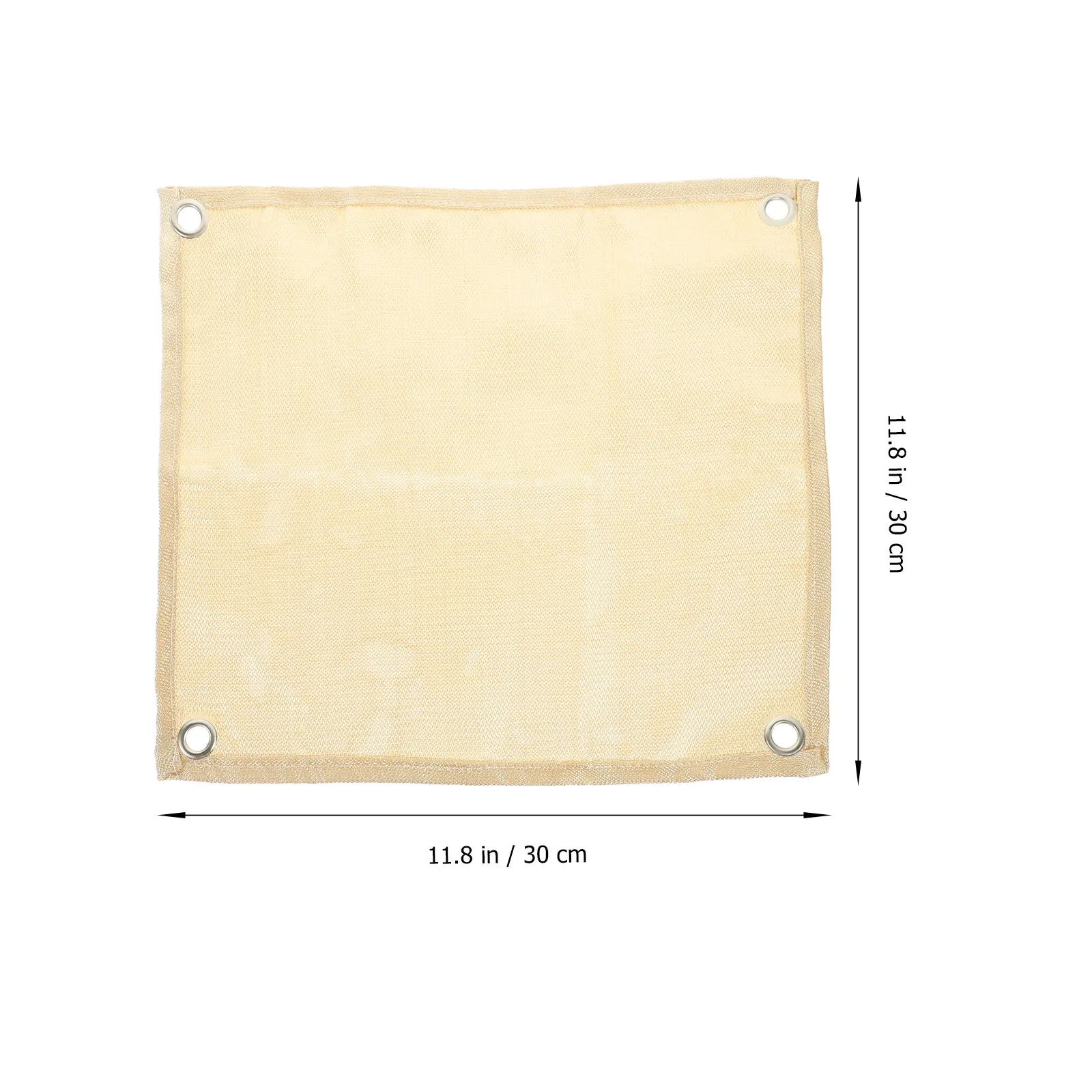 1Pcs Fireproof Insulation Mat Foldable Lightweight Fire Resistance Blanket Heat Resistant Tableware Place Mat Fiberglass