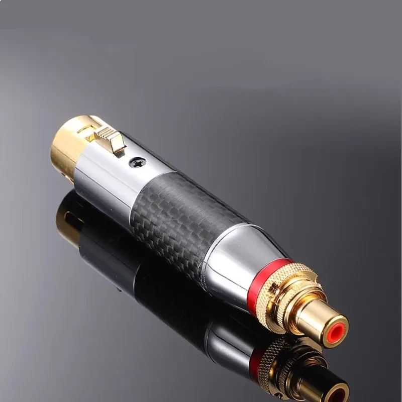 Конвертер XLR 3-контактный разъем RCA Женский высококачественный аудиоадаптер Динамик Усилитель мощности Разъем RCA Микрофон Разъемы XLR