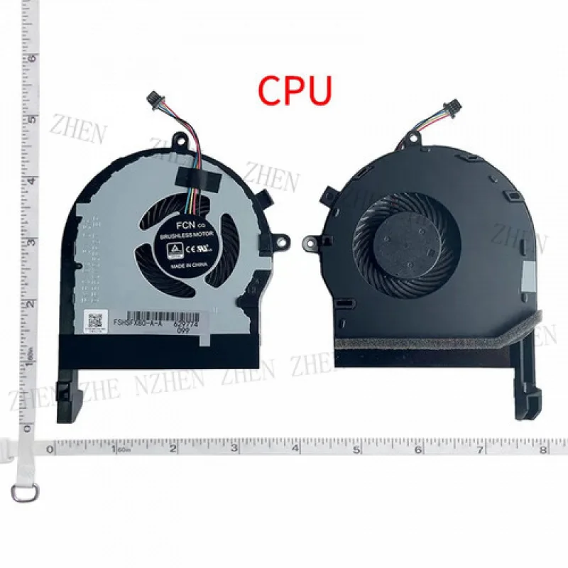 Y CPU Cooling Fan Cooler For ASUS FX504GE FX504GD FX504 ZX80G FZ80G FX80GE FX80FE