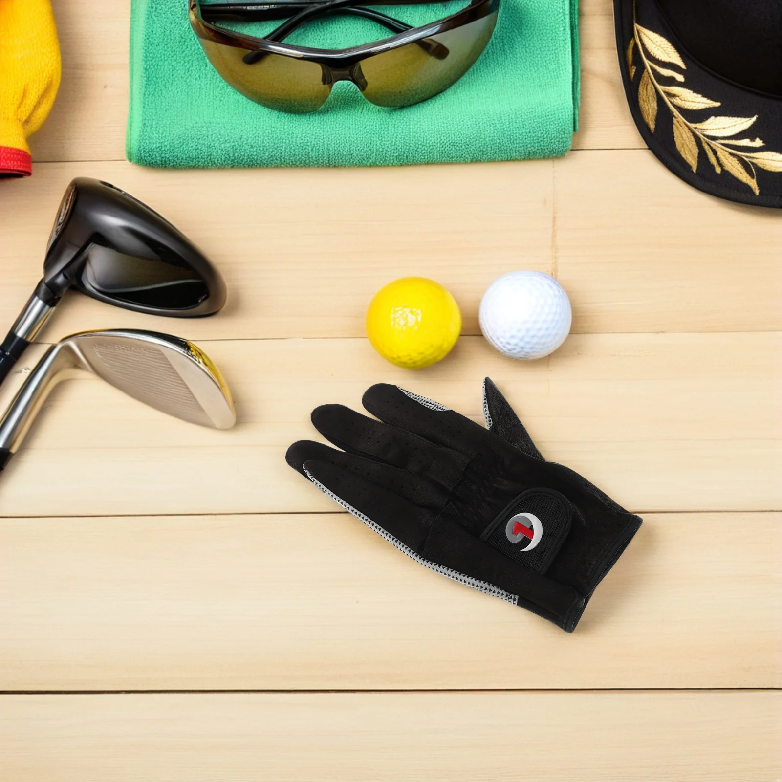 Golf Gloves Men Left Hand: Anti-Slip Lambskin Glove For Left Handed Players All Weather Comfort Fit Professional Casual