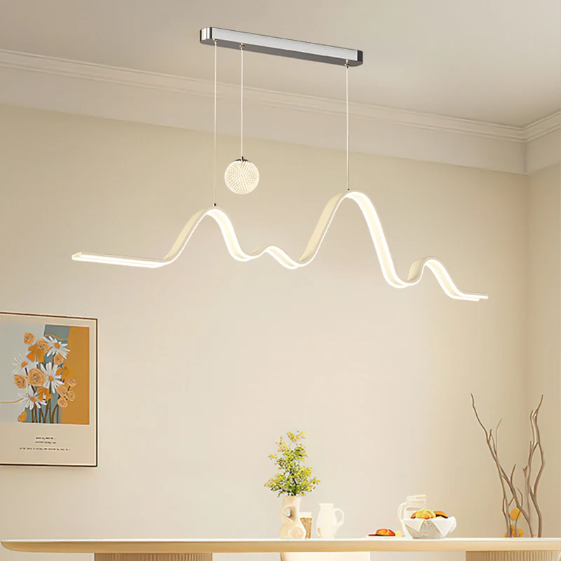 Modern Style Creative Led Pendant Lights for Restaurant Dining Table Living Room Chandelier Indoor Lighting Hanging Fixtures